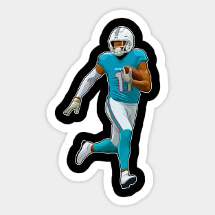 DeVante Parker #11 Runs With Ball Sticker